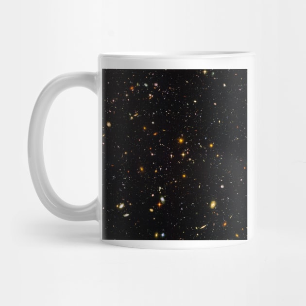 Hubble Ultra Deep Field galaxies (R820/0415) by SciencePhoto